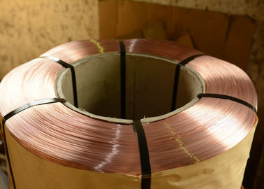 中国 青銅色の上塗を施してあるタイヤのビード ワイヤー、送風管のための 0.78 - 2.00mm のばねの鋼線 サプライヤー