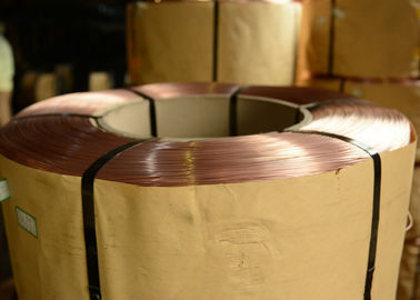 中国 0.78mm - 1.50mm の明るいタイヤのビード ワイヤー、銅の上塗を施してある鋼線 サプライヤー